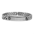 Blade Medical ID Stainless Steel Bracelet 8.5 In